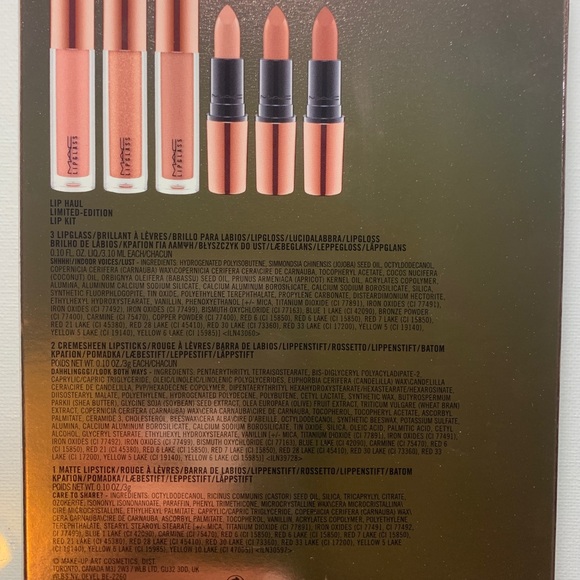 Mac Lip Haul (LIMITED EDITION) LIP KIT - Picture 3 of 3